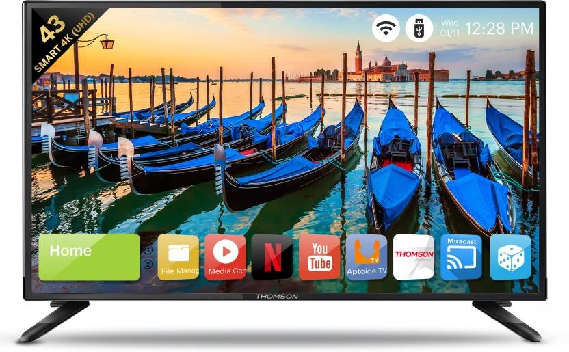 Thomson (43 inch) Ultra HD (4K) LED Smart TV -Best TV under 30000